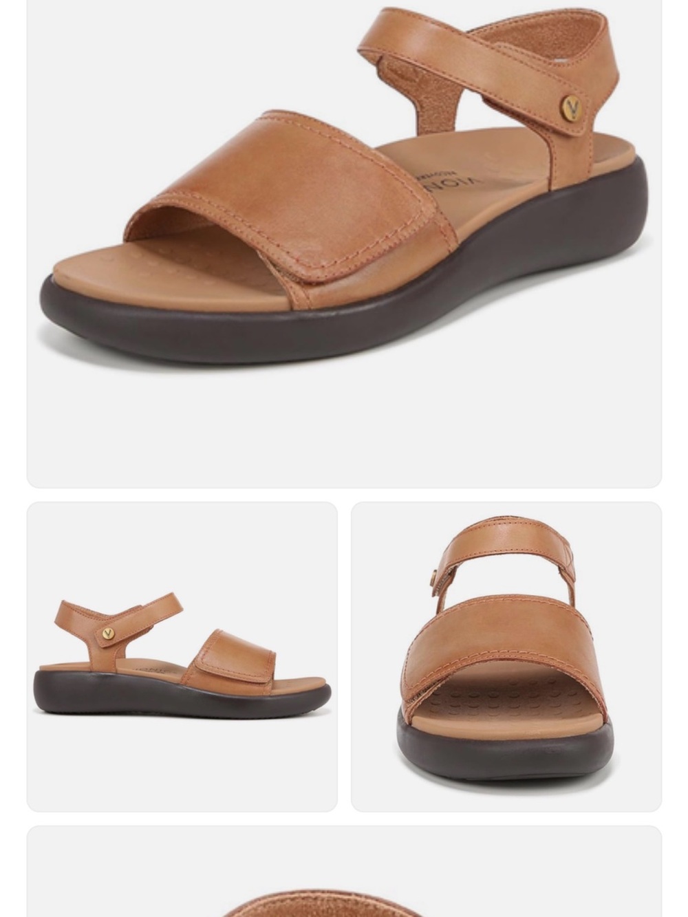 NWOT Vionic awaken recovery sandal msrp is 179$ insane deal!!